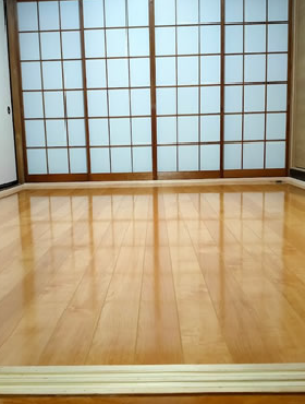 リビング・給湯（和室から洋室へ変更）