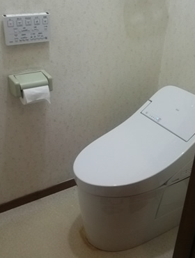 トイレ（タンクレストイレ交換）
