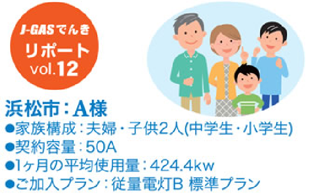 JGASでんきリポート