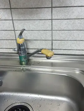 キッチンリフォーム（キッチン水栓）
