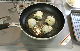 あじの青じそチーズフライ