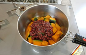 かぼちゃと小豆のいとこ煮