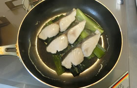 さわらの中華蒸し