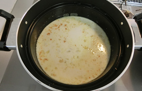 さつまいものミルクスープ