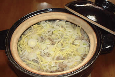 しょうが風味の炊き込みごはん