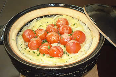 トマトとじゃがいものイタリア風ごはん