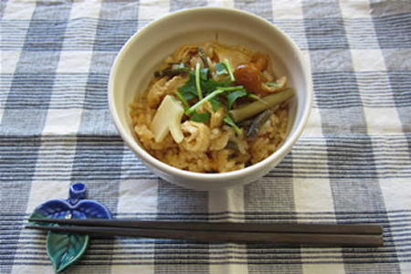 山菜おこわ