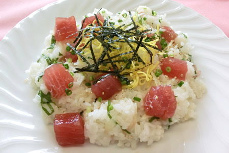 まぐろのてこね寿司