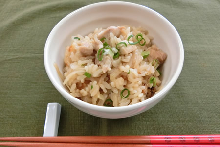 切り干し大根としょうがの炊き込みご飯