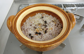 雑穀菜めし