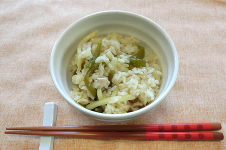 チンジャオロース風ご飯