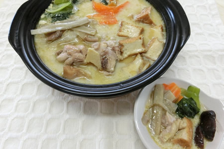 中華風豆乳鍋