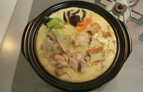 中華風豆乳鍋