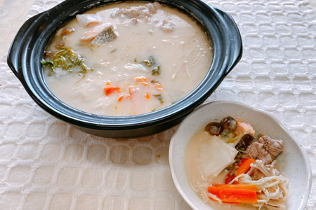 白味噌酒粕鍋