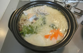 白味噌酒粕鍋