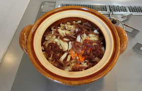 きくらげの中華炊き込みご飯