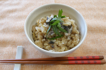 鮎ごはん