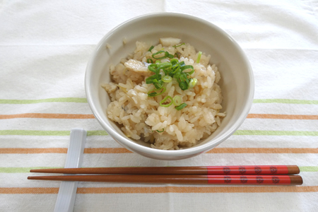 太刀魚の炊き込みご飯