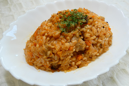 炊き込みチキンライス