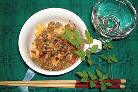 納豆のチーズイン焼き