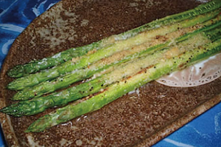 アスパラのシンプルチーズ焼き