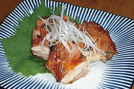 梅肉しそ風味チキン
