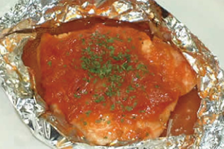 かじきのホイル焼き