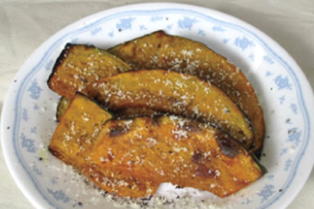 かぼちゃのシンプル焼き