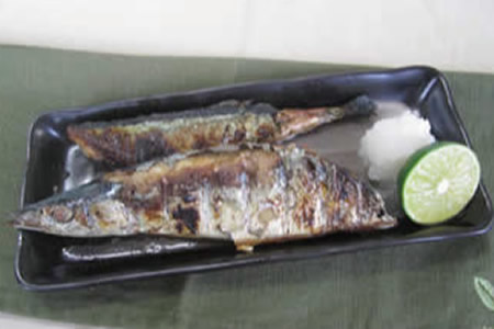 さんまの塩焼き