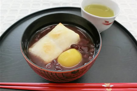 栗ぜんざい