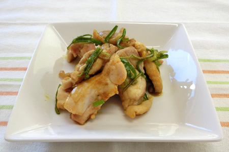 鶏肉のグリル～カレー風味～