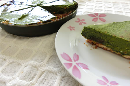 抹茶チーズケーキ