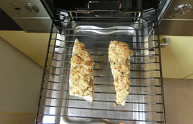 鯛のツナソース焼き