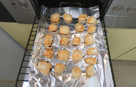 かじきのチーズから揚げ