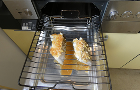 たらのねぎ味噌焼き