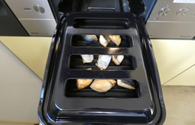 さわらのつけ焼き　ねぎ塩ソース