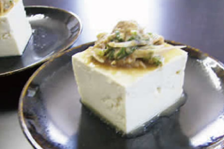 ごま汁　冷やっこ