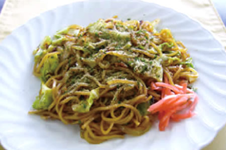 春野菜たっぷり富士宮やきそば