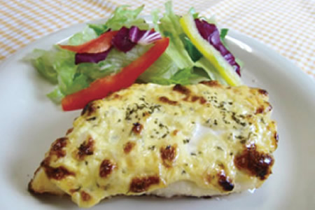 白身魚のマヨネーズ焼き