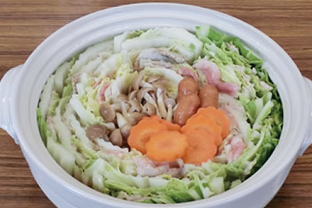 白菜と豚肉のミルフィーユ鍋