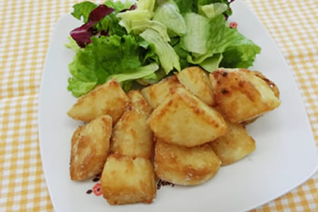 揚げない♪長芋のから揚げ