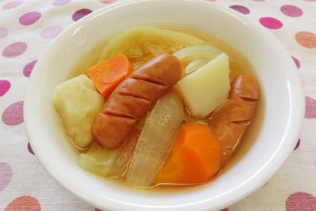 春野菜たっぷりポトフ
