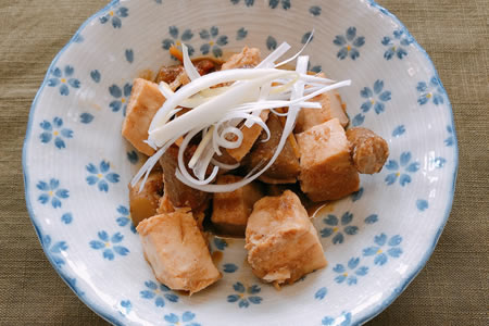 まぐろの白ごまみそ煮