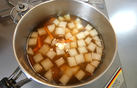 大根の帆立あんかけ