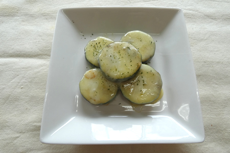 ズッキーニのチーズ焼き