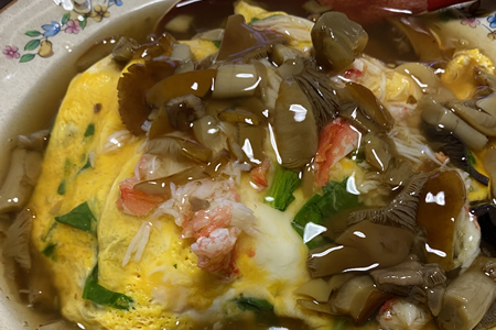 きのこの天津飯