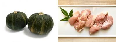 かぼちゃ＋鶏肉